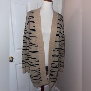 BB Dakota Animal Print Cardi
